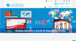 Desktop Screenshot of lacielsa.com